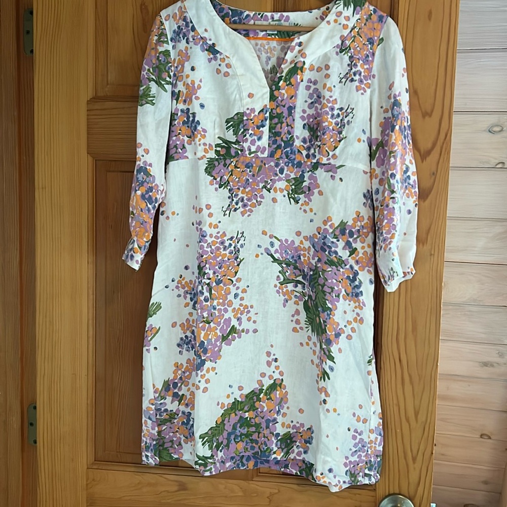 Boden linen tunic dress